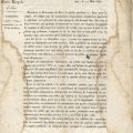 Prohibition de faons de pcher en 1836, AMC 1J88