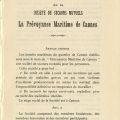 La Prévoyance Maritime, 1898-1905, articles premiers (AMC 5Q31)