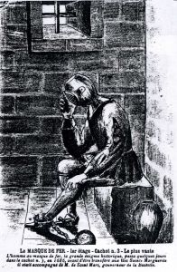 L'homme au masque de fer dans sa cellule (BH172)