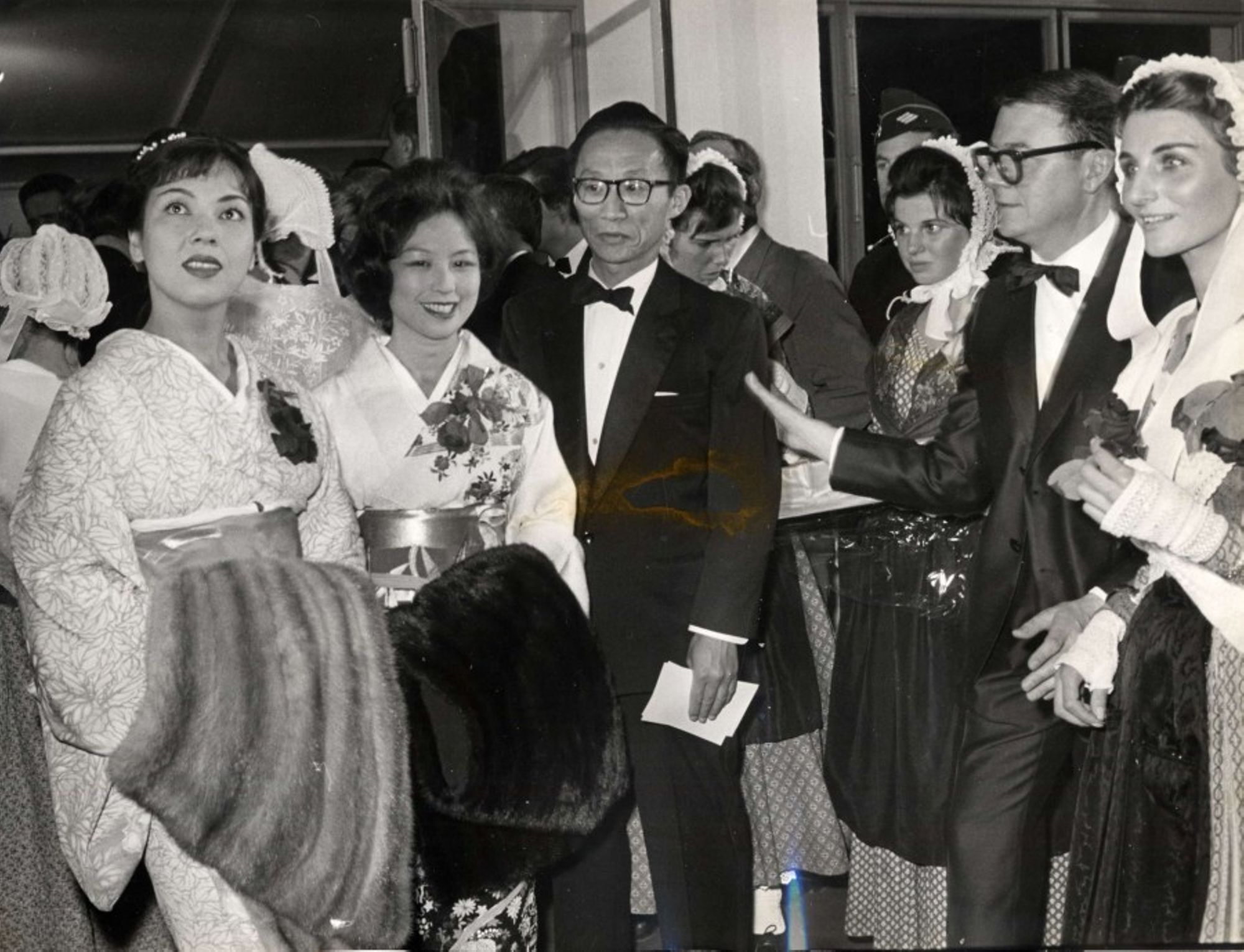 Délégation du Japon au festival du film de 1960