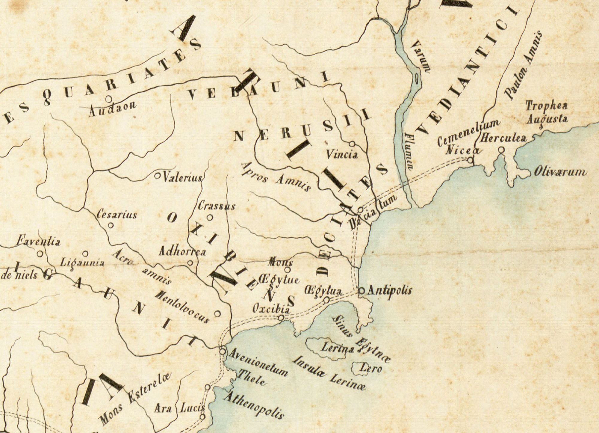 Vestiges antiques de Lérins