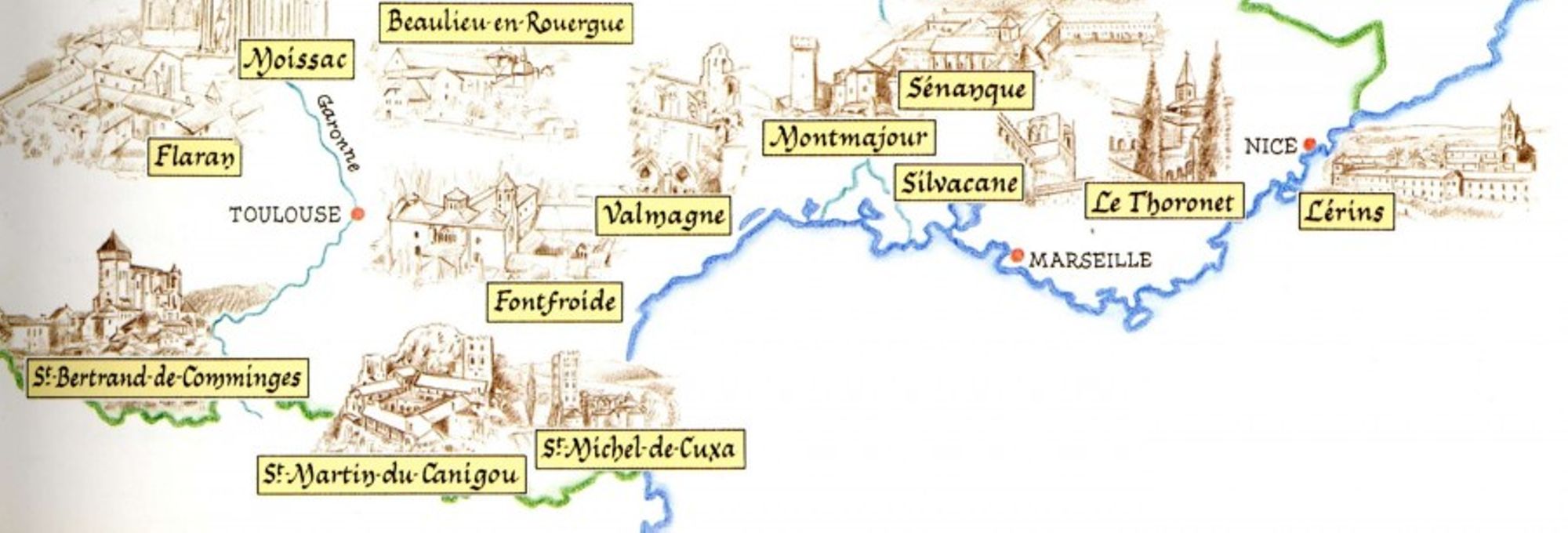 Abbayes du sud de la France © Sélection du Reader's Digest