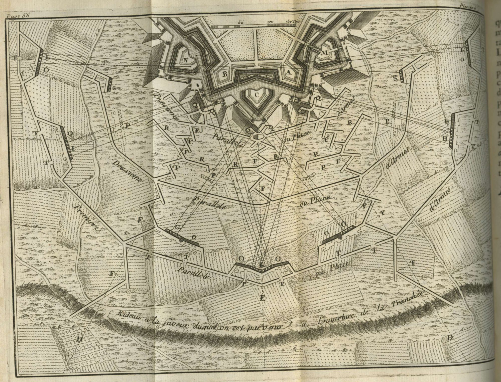 Exemple de défense d'une place-forte (AMC BH1643, planche 6)