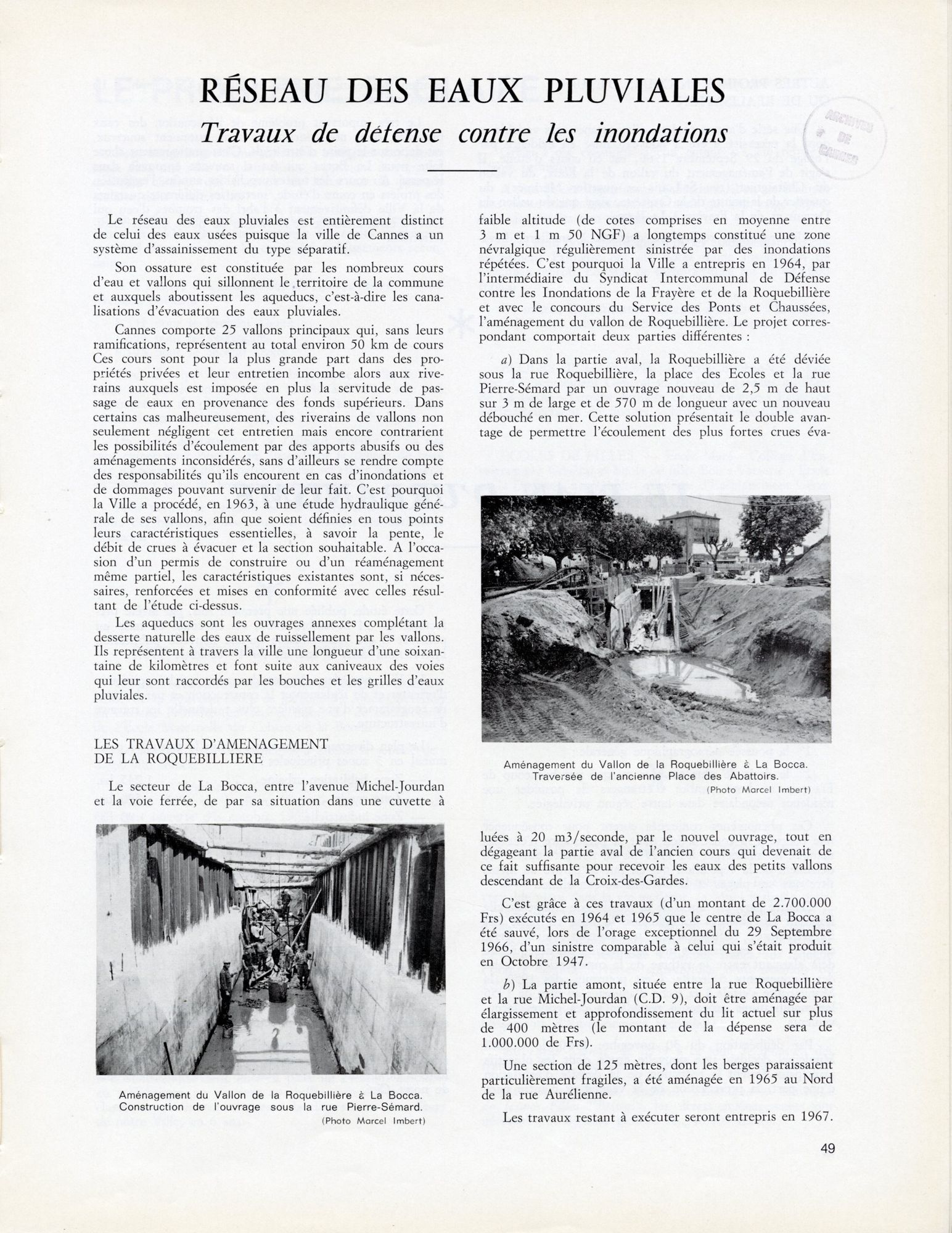 Cannes-Informations, n° spécial 1967. AMC, PER10.