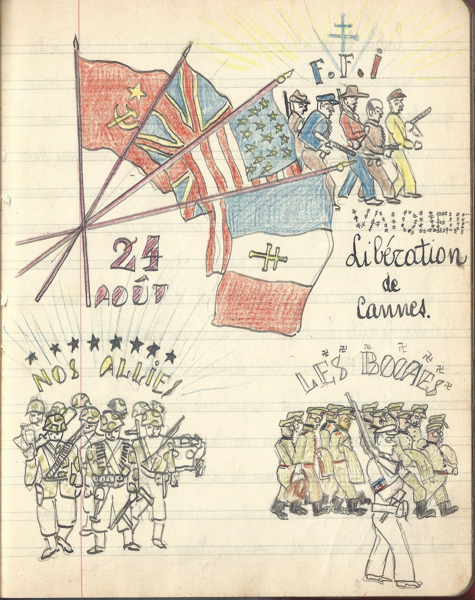 Libération de Cannes, massacre de Montfleury