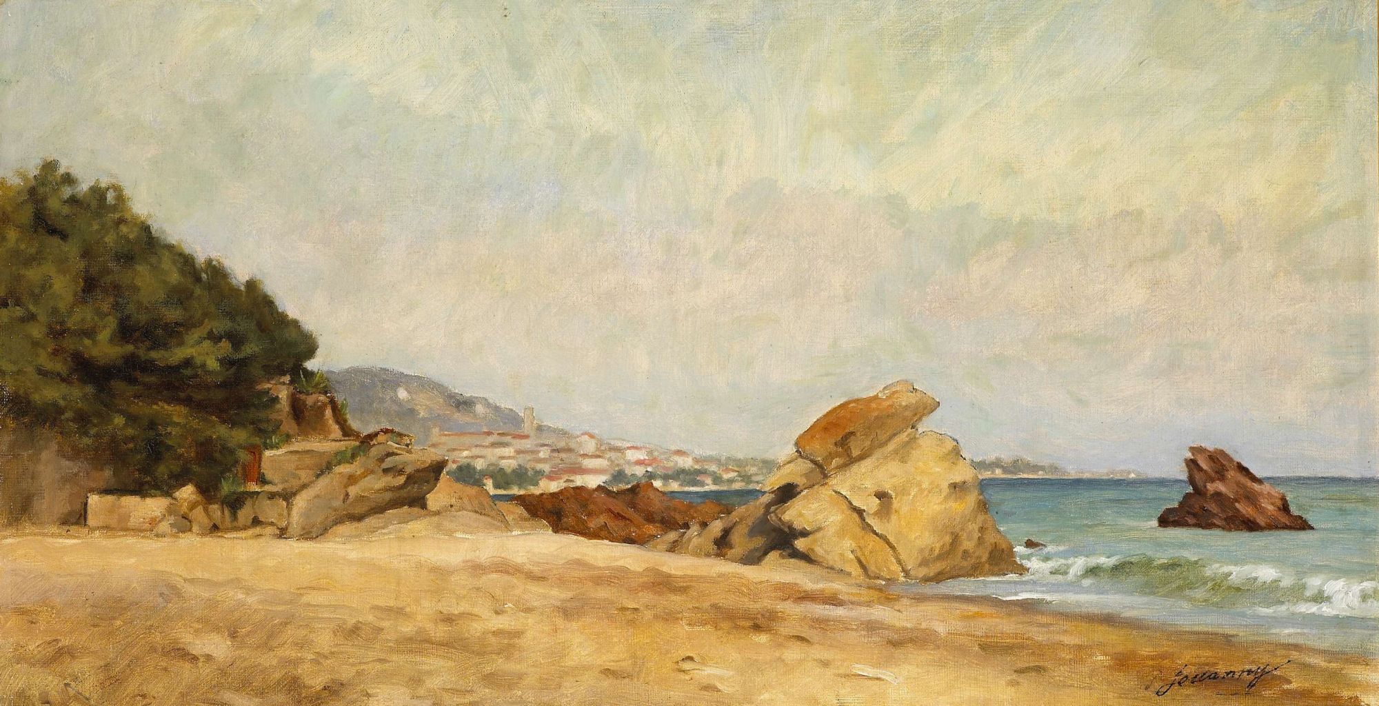 Les plages de la Bocca